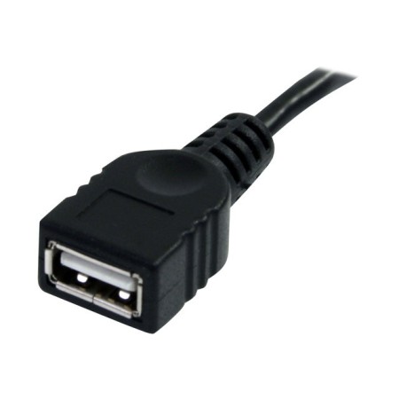 Cable usb 2.0 startech 3m - macho - hembra - negro