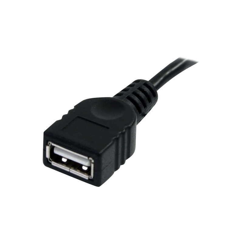 Cable usb 2.0 startech 3m - macho - hembra - negro