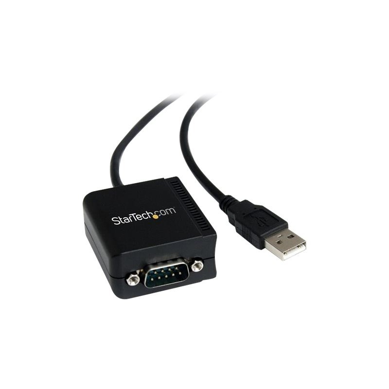 Cable usb tipo a a db9 startech 1.8m - macho - macho - negro