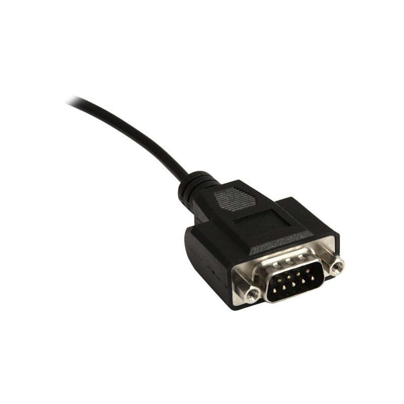 Cable 2x db9 a usb tipo a startech 1.8m - macho - macho - negro