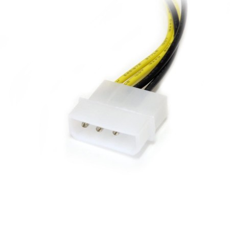 Cable 2x lp4 a pci express 8 pines startech 0.15m