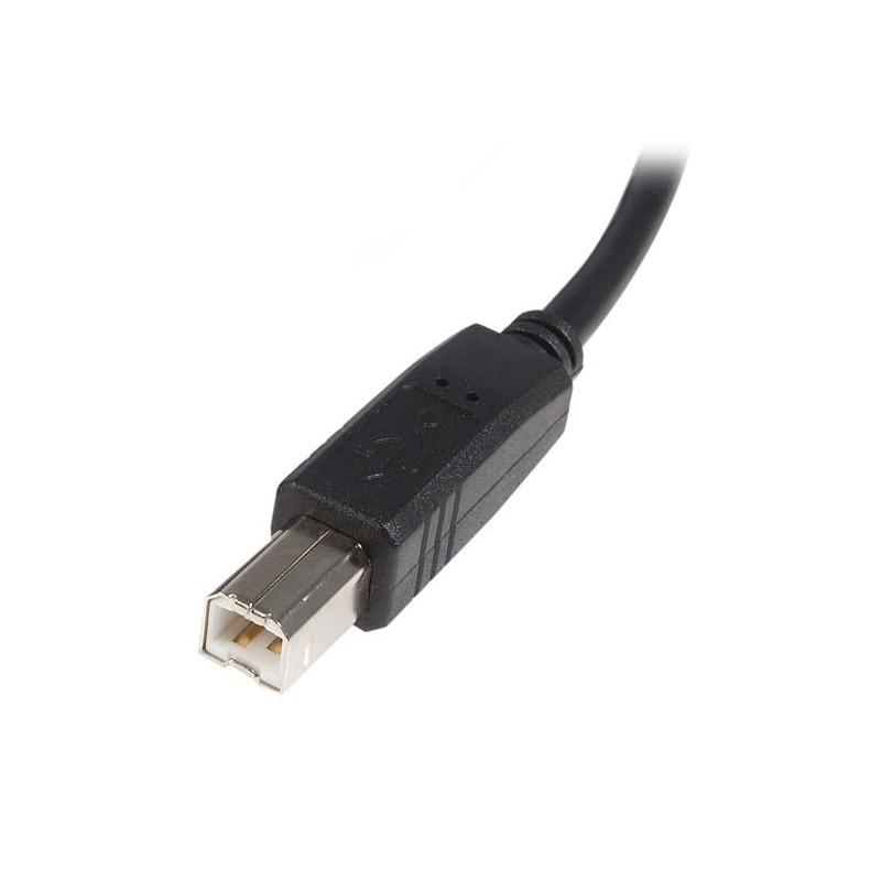 Cable usb tipo c a usb tipo a startech 0.5m - macho - macho - negro