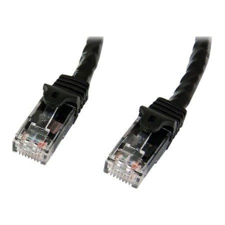Cable de red startech latiguillo rj45 utp cat6 5m negro