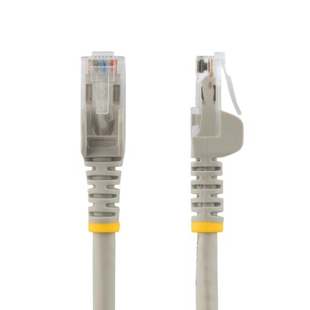 Cable de red startech latiguillo rj45 utp cat6 15m gris