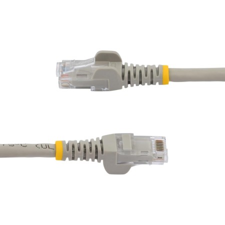 Cable de red startech latiguillo rj45 utp cat6 15m gris