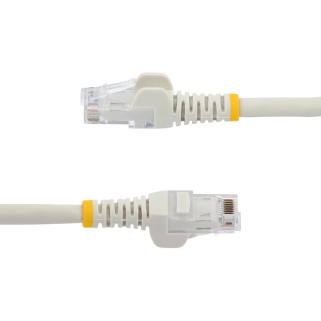 Cable de red startech latiguillo rj45 utp cat6 15m blanco