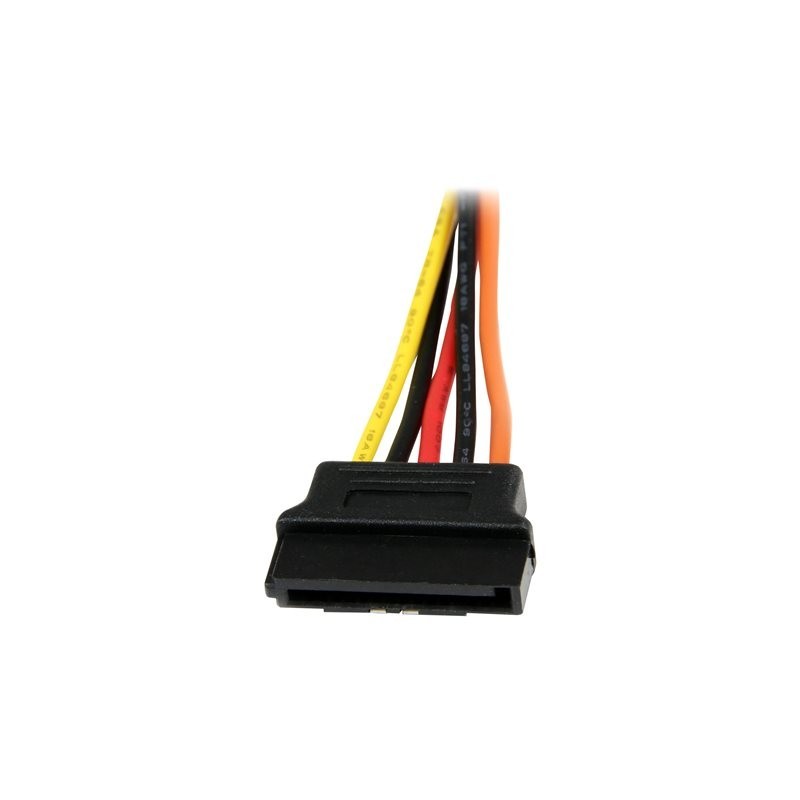 Cable divisor sata startech 0.15m - macho - hembra