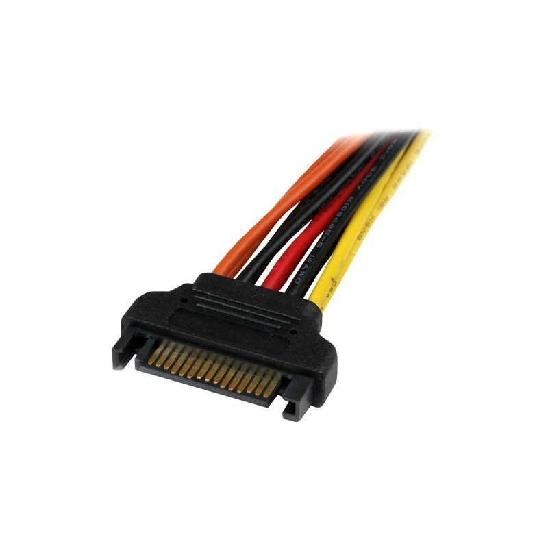 Cable divisor sata startech 0.15m - macho - hembra