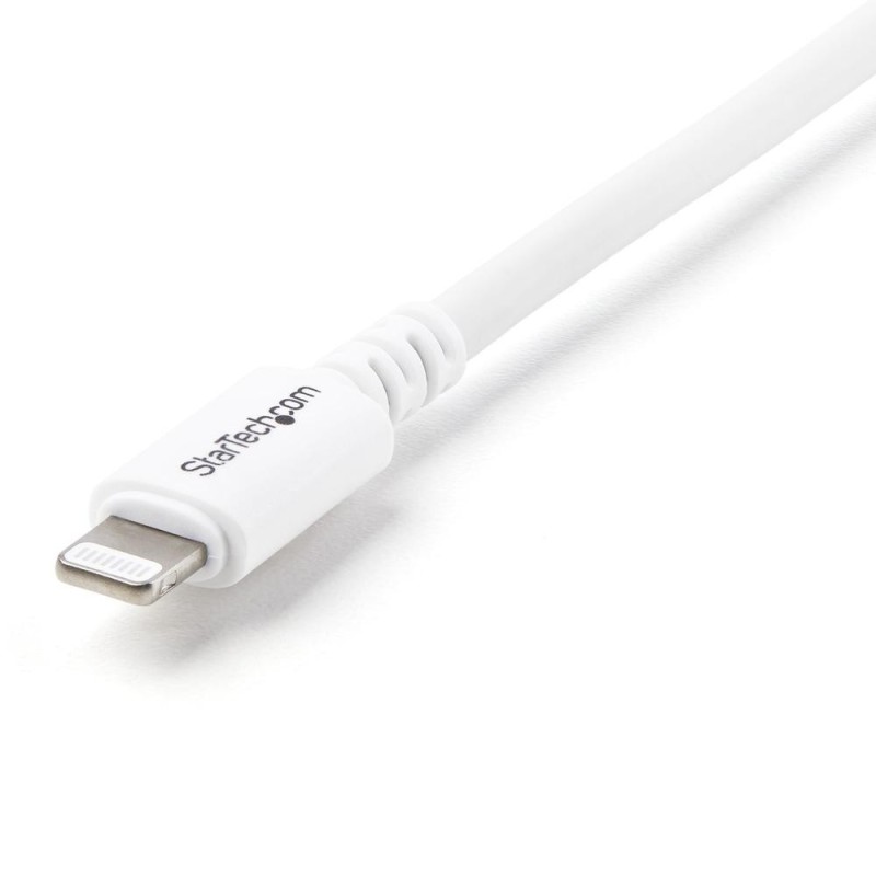 Cable lightning a usb tipo a startech 2m - macho - macho - blanco
