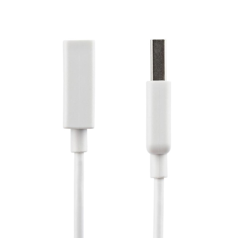 Cable usb tipo a startech 1m - macho - hembra - blanco