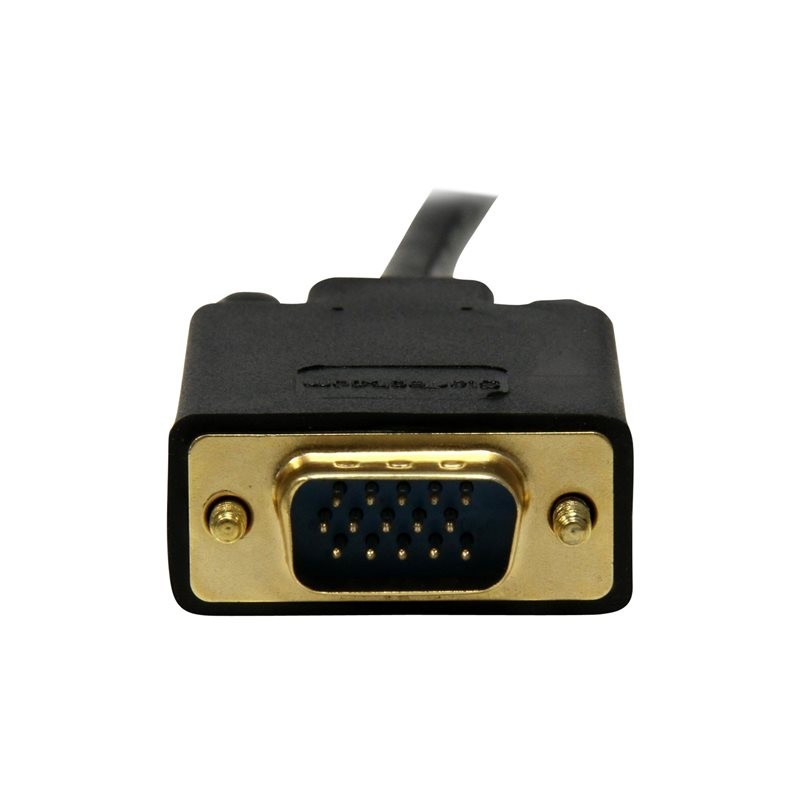 Cable displayport a vga startech 1.83m - macho - macho - negro