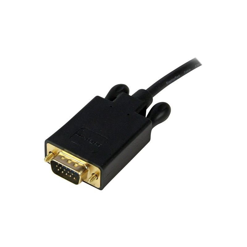 Cable displayport a vga startech 1.83m - macho - macho - negro