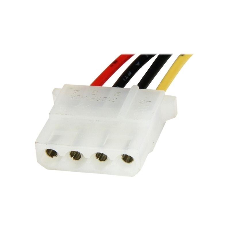 Cable sata a lp4 startech 0.30m - macho - hembra