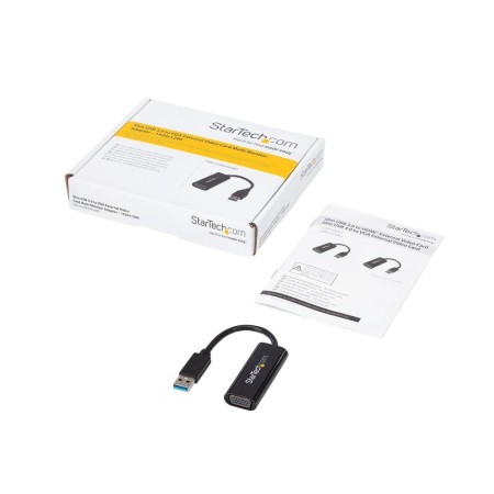 Adaptador usb tipo a a vga startech macho - hembra - negro