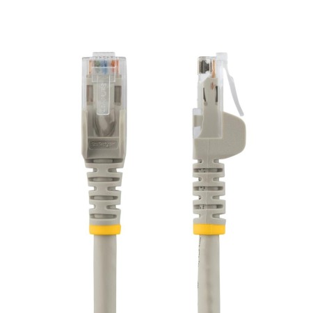 Cable de red startech latiguillo rj45 utp cat6 5m gris