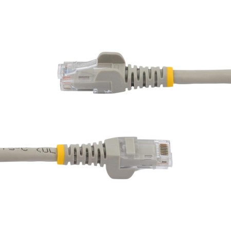 Cable de red startech latiguillo rj45 utp cat6 5m gris