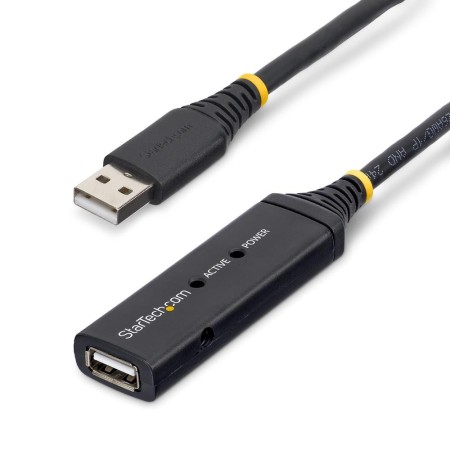 Cable usb tipo a startech 5m - macho - hembra - negro