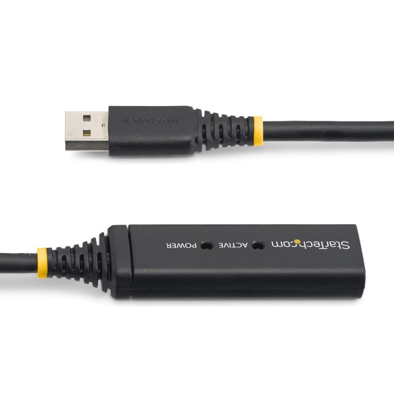 Cable usb tipo a startech 5m - macho - hembra - negro