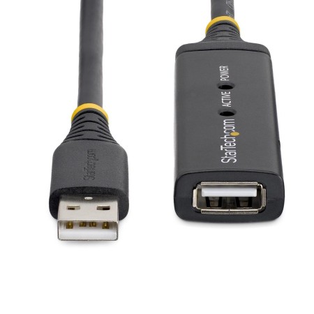 Cable usb tipo a startech 5m - macho - hembra - negro