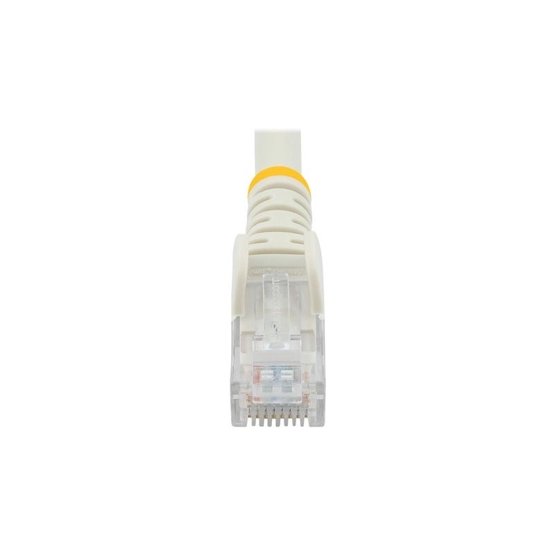 Cable de red startech latiguillo rj45 utp cat6 1m blanco