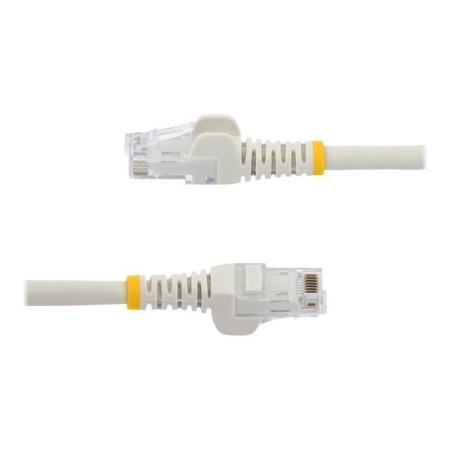 Cable de red startech latiguillo rj45 utp cat6 2m blanco