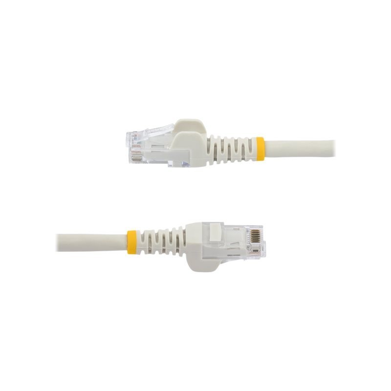 Cable de red startech latiguillo rj45 utp cat6 2m blanco