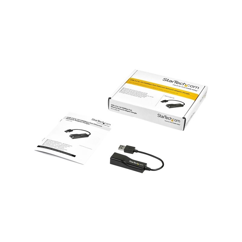 Adaptador usb 2.0 a rj45 startech macho - hembra