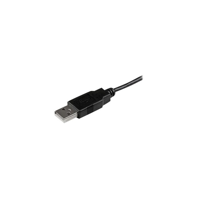 Cable micro usb tipo b a usb tipo a startech 1m - macho - macho - negro