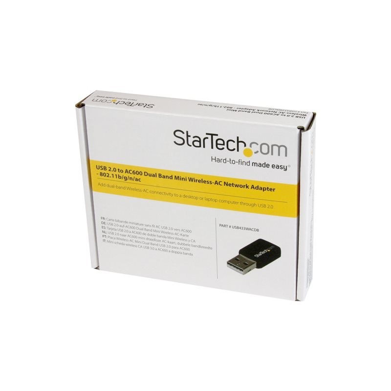 Adaptador wifi usb 2.0 startech usb433wacdb