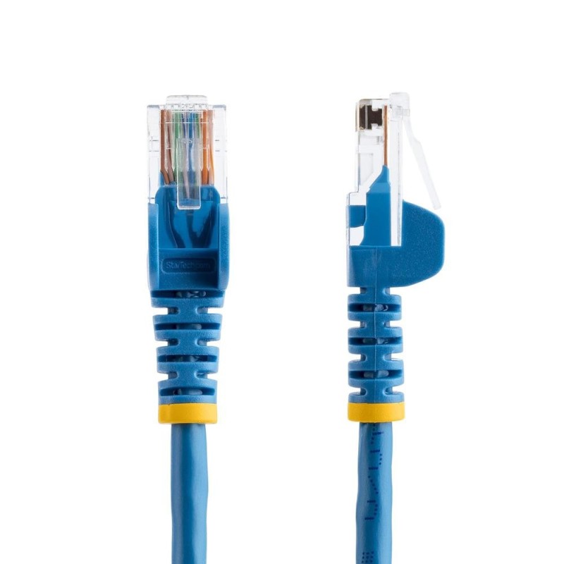 Cable de red startech latiguillo rj45 utp cat5e 1m azul