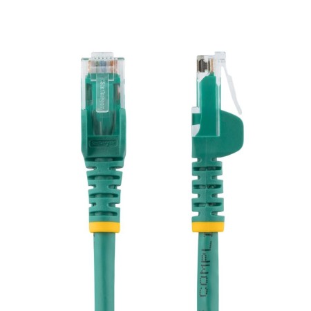 Cable de red startech latiguillo rj45 utp cat6 3m verde