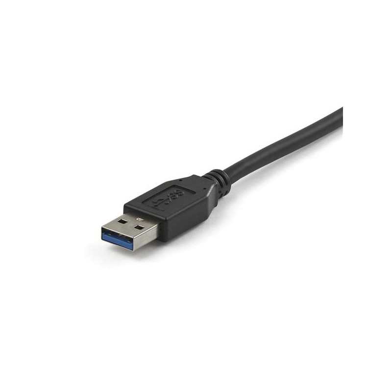 Cable usb tipo c a usb tipo a startech 1m - macho - macho - negro