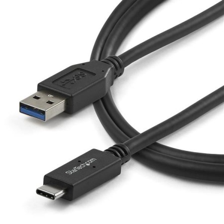 Cable usb tipo c a usb tipo a startech 1m - macho - macho - negro
