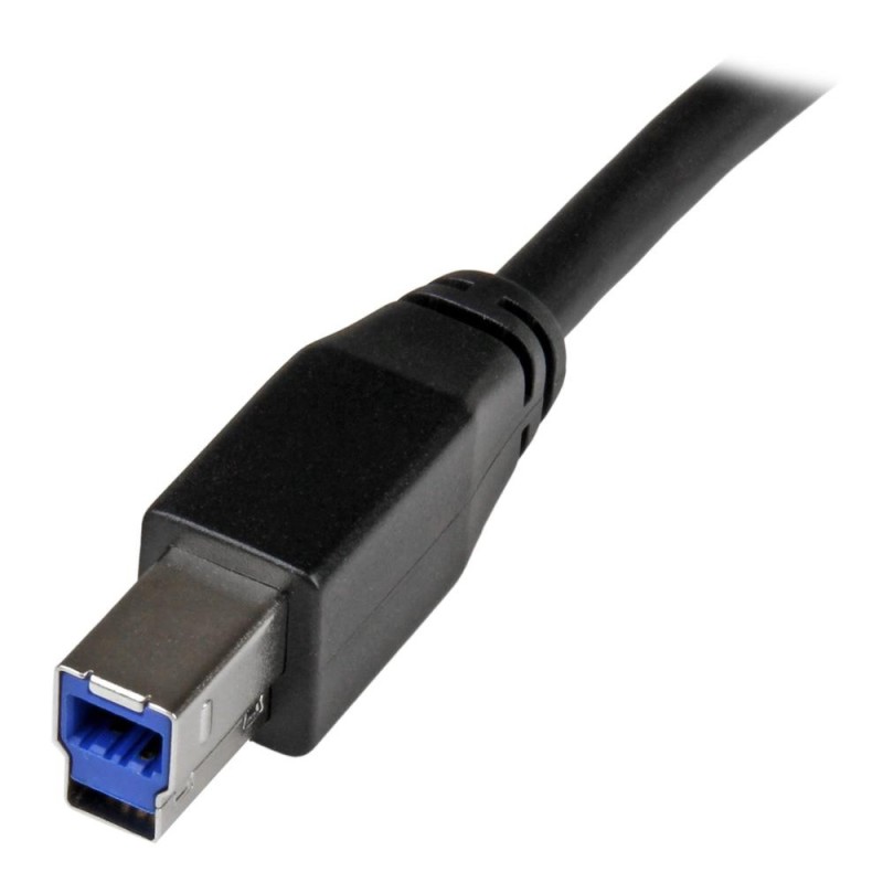 Cable usb tipo a a usb tipo b startech 5m - macho - macho - negro