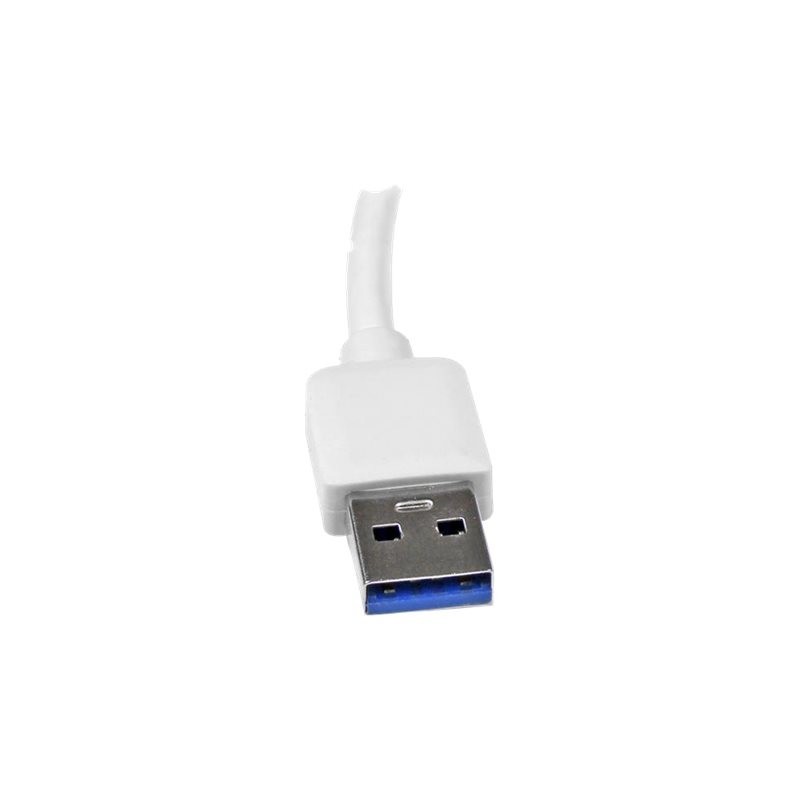 Adaptador usb 3.0 a rj45 startech macho - hembra - blanco