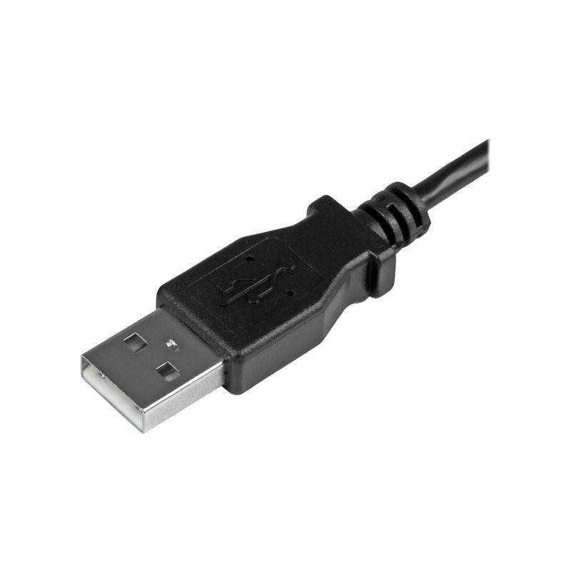 Cable micro usb tipo b a usb 2.0 startech 2m - macho - macho - negro
