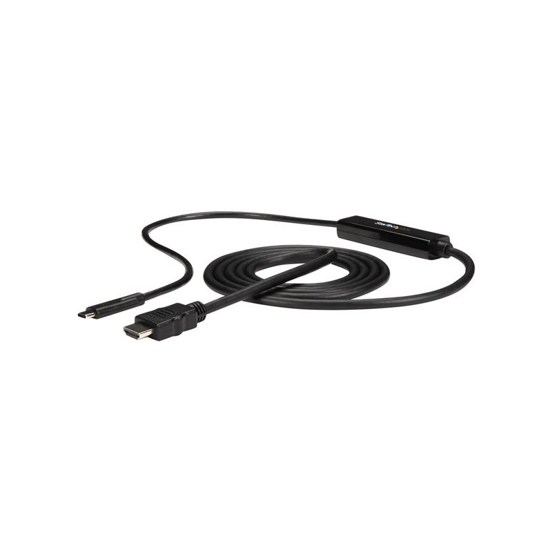 Cable usb tipo c a hdmi startech 2m - macho - macho - negro