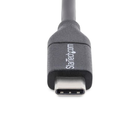 Cable usb tipo c startech 0.5m - macho - macho - negro