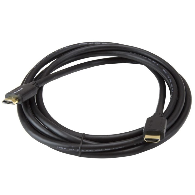 Cable hdmi 4k startech 3m - macho - macho - negro