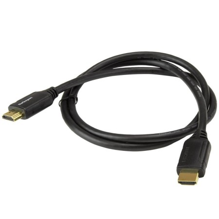 Cable hdmi 4k startech 1m - macho - macho - negro