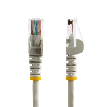 Cable de red startech latiguillo rj45 utp cat5e 10m gris