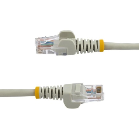 Cable de red startech latiguillo rj45 utp cat5e 10m gris