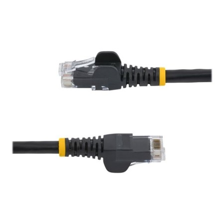 Cable de red startech latiguillo rj45 utp cat5e 10m negro