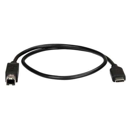 Cable usb tipo c a usb tipo b startech 0.5m - macho - macho - negro