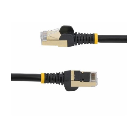 Cable de red startech latiguillo rj45 stp cat6a 1m negro