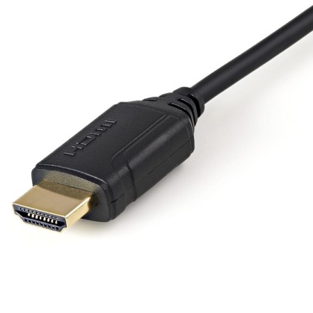 Cable hdmi 4k startech 0.5m - macho - macho - negro