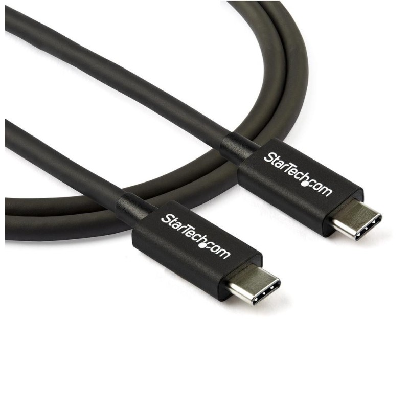 Cable usb tipo c startech 0.8m - macho - macho - negro