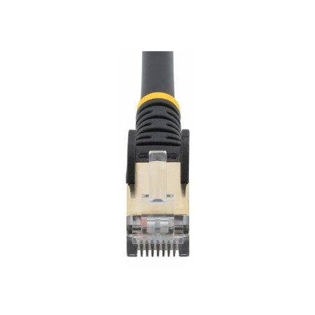 Cable de red startech latiguillo rj45 stp cat6a 5m negro