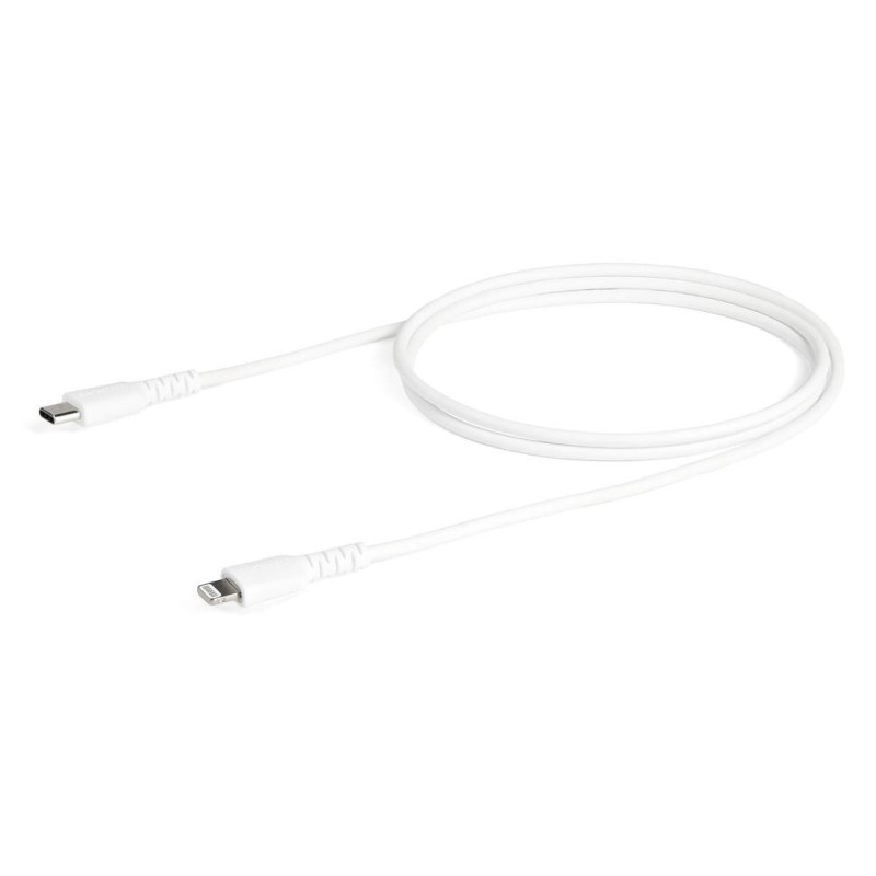 Cable lightning a usb tipo c startech 1m - macho - macho - blanco