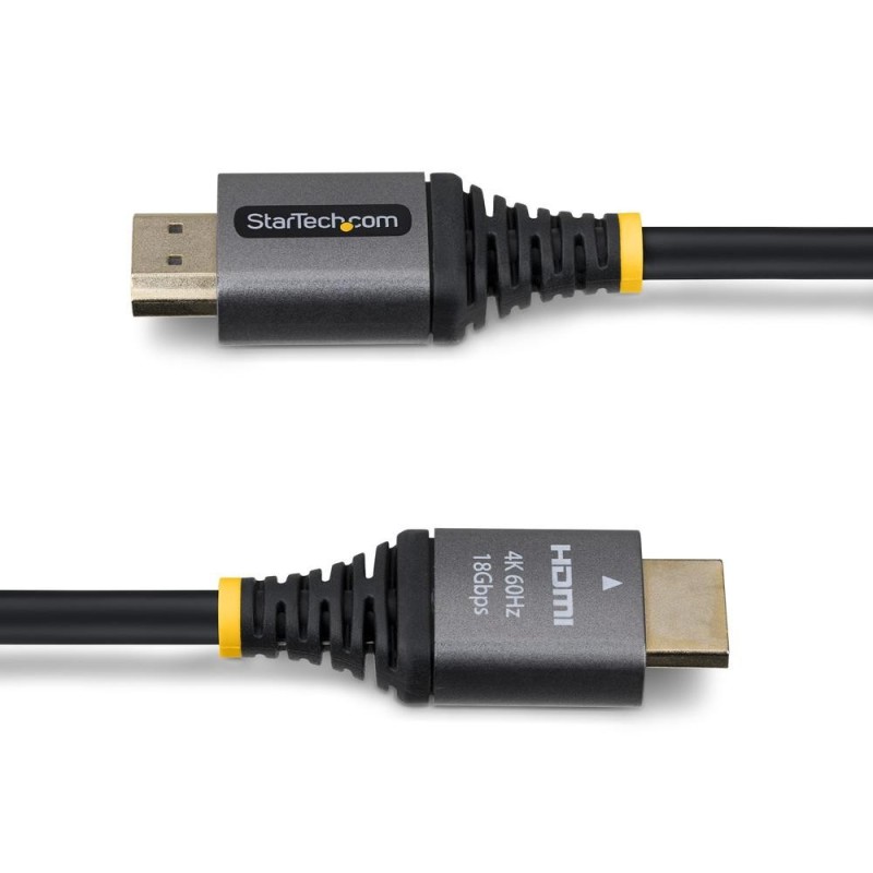 Cable hdmi 4k startech 1m - macho - macho - negro